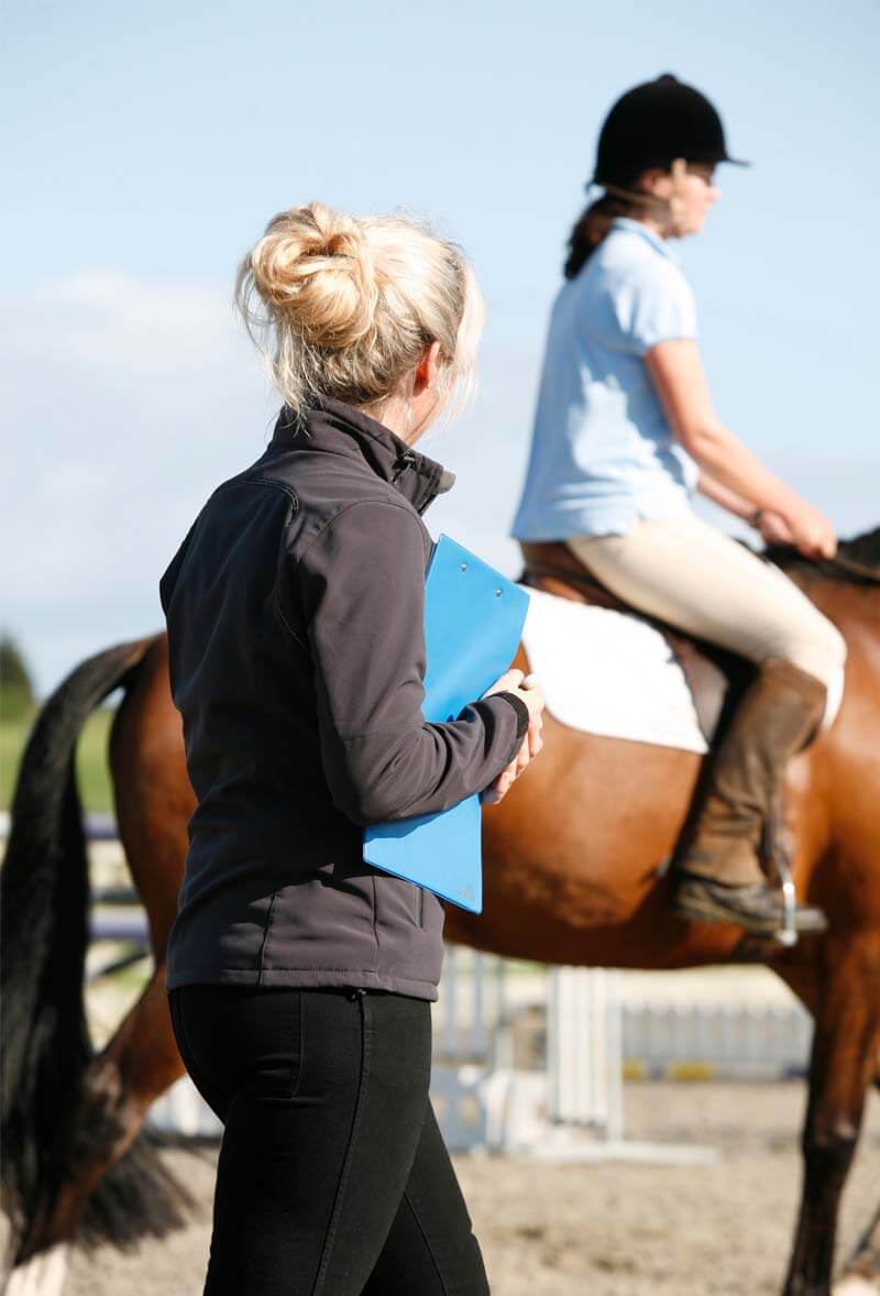 Horse rider physio assessment